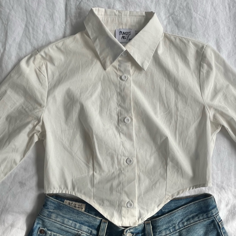 White Button Down Long Sleeve